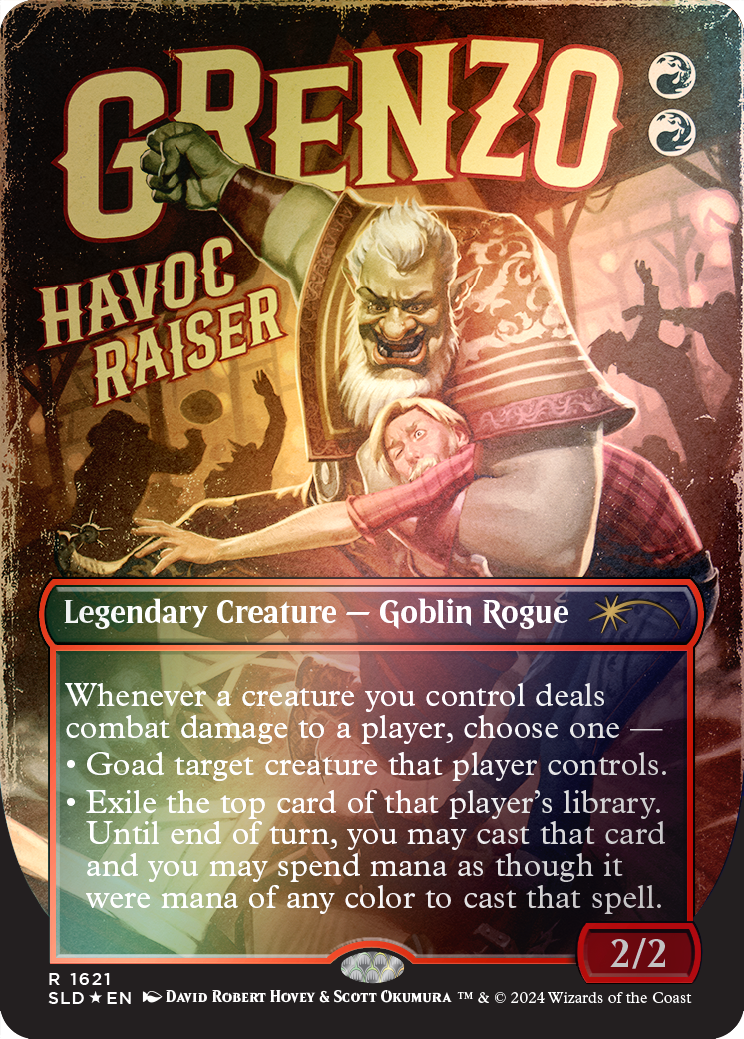 Grenzo, Havoc Raiser (Rainbow Foil) [Secret Lair Drop Series] | Shuffle n Cut Hobbies & Games