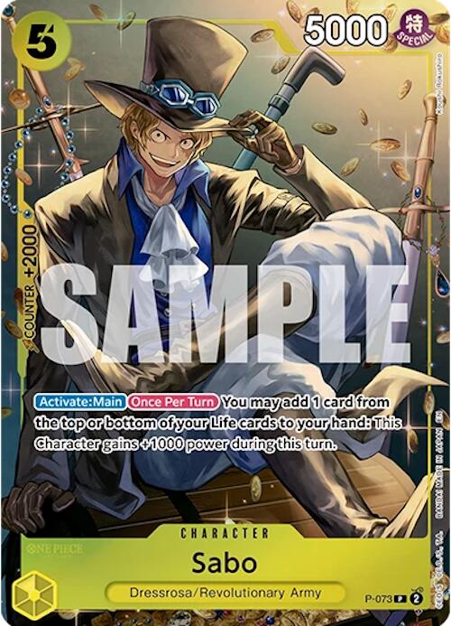 Sabo (Tin Pack Set Vol. 2) [One Piece Promotion Cards] | Shuffle n Cut Hobbies & Games