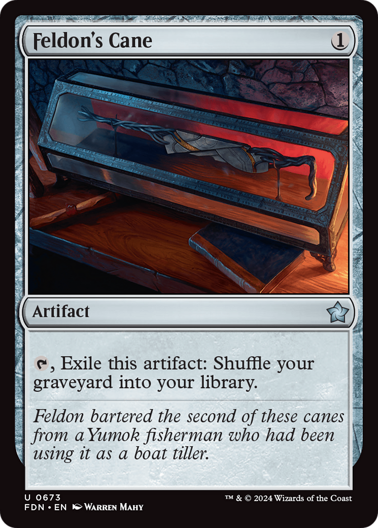 Feldon's Cane [Foundations] | Shuffle n Cut Hobbies & Games