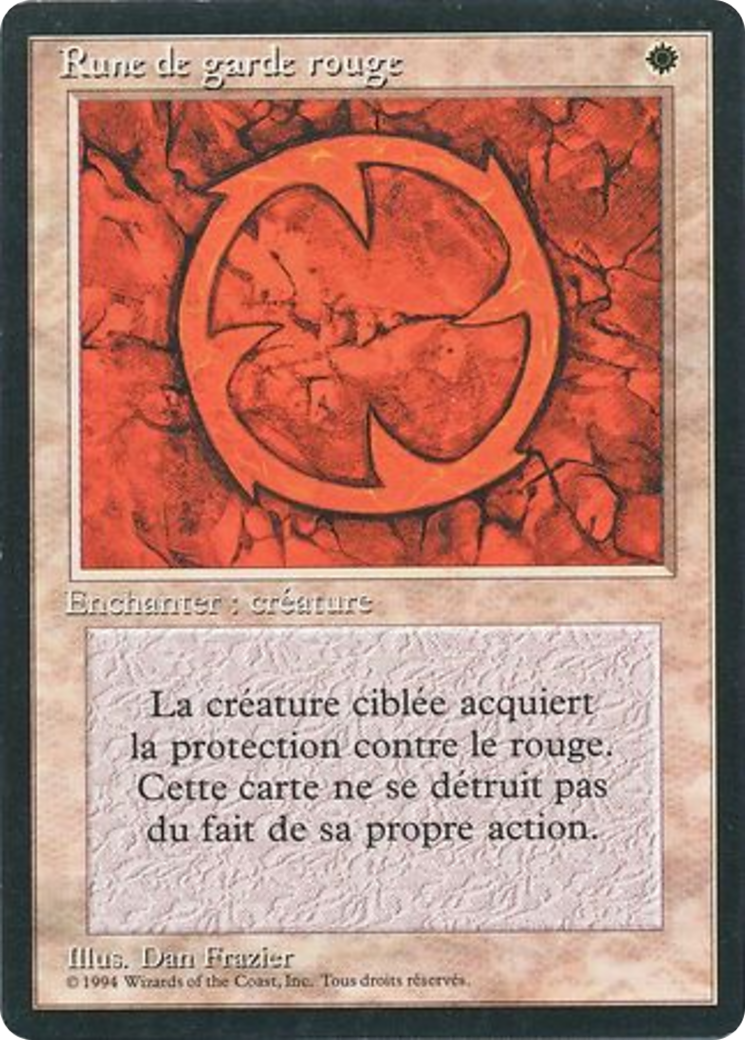 Red Ward [Foreign Black Border] | Shuffle n Cut Hobbies & Games
