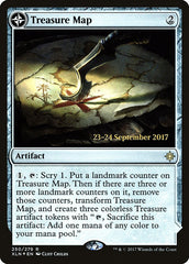 Treasure Map // Treasure Cove [Ixalan Prerelease Promos] | Shuffle n Cut Hobbies & Games