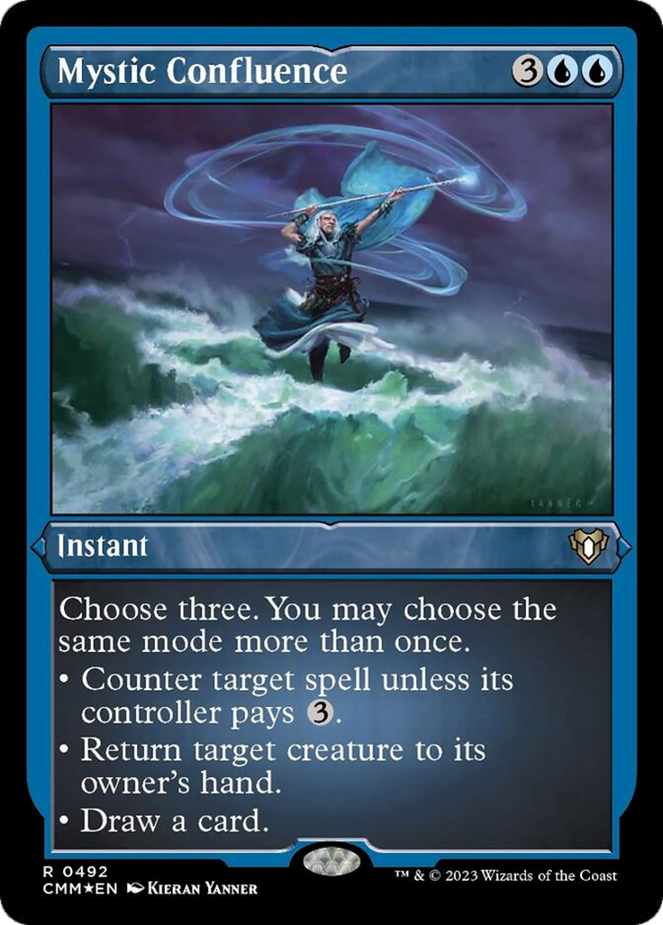 Mystic Confluence (Foil Etched) [Commander Masters] | Shuffle n Cut Hobbies & Games