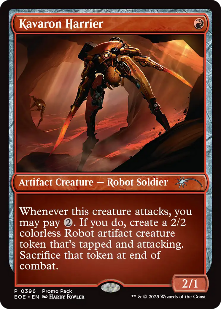 Kavaron Harrier [Edge of Eternities Promo Pack] | Shuffle n Cut Hobbies & Games