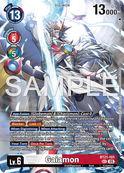 Gaiamon [BT21-101] (2026 Dash Pack Campaign) (Alternate Art - Japanese) [World Convergence] | Shuffle n Cut Hobbies & Games