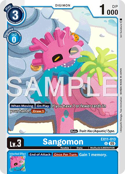 Sangomon [EX11-013] [Dawn of Liberator] | Shuffle n Cut Hobbies & Games