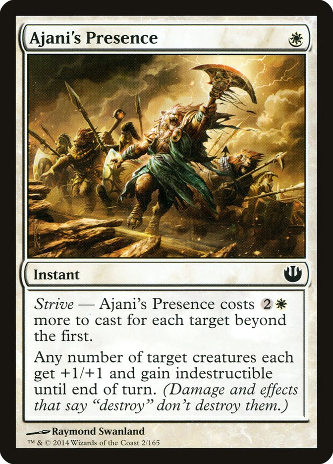 Ajani's Presence [Journey into Nyx] | Shuffle n Cut Hobbies & Games