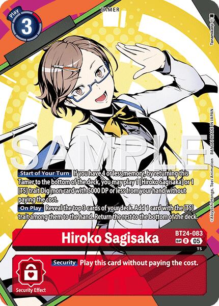 Hiroko Sagisaka [BT24-083] (SP) [Time Stranger] | Shuffle n Cut Hobbies & Games