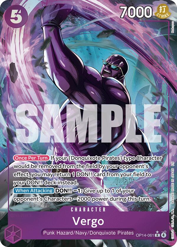 Vergo (Alternate Art) [The Azure Sea's Seven] | Shuffle n Cut Hobbies & Games