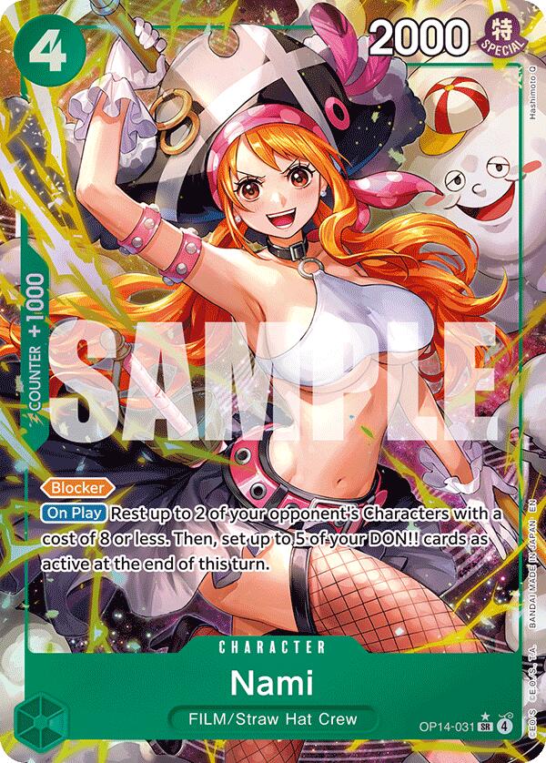 Nami (Alternate Art) [The Azure Sea's Seven] | Shuffle n Cut Hobbies & Games