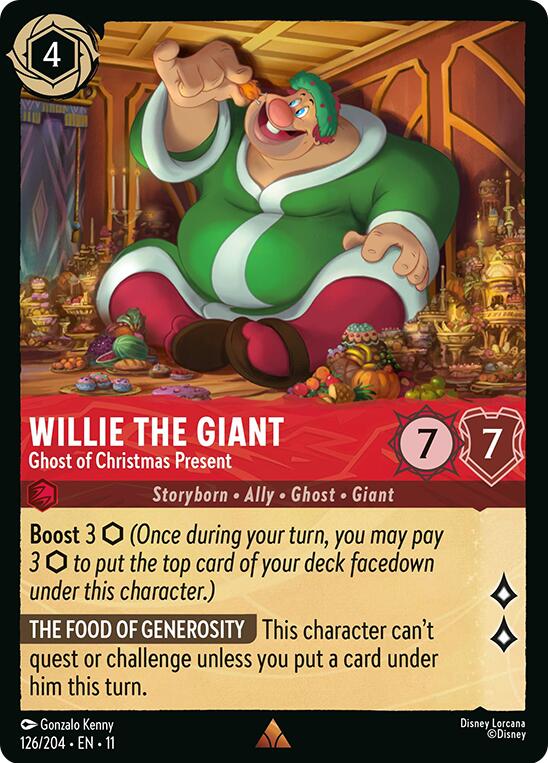 Willie the Giant - Ghost of Christmas Present (126/204) [Winterspell] | Shuffle n Cut Hobbies & Games