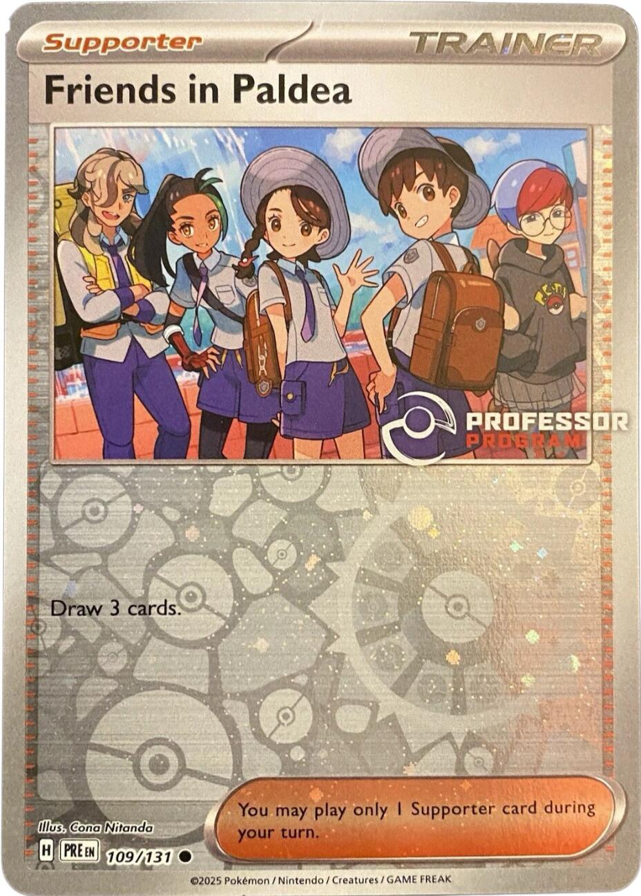 Friends in Paldea (109/131) [Professor Program Promos] | Shuffle n Cut Hobbies & Games