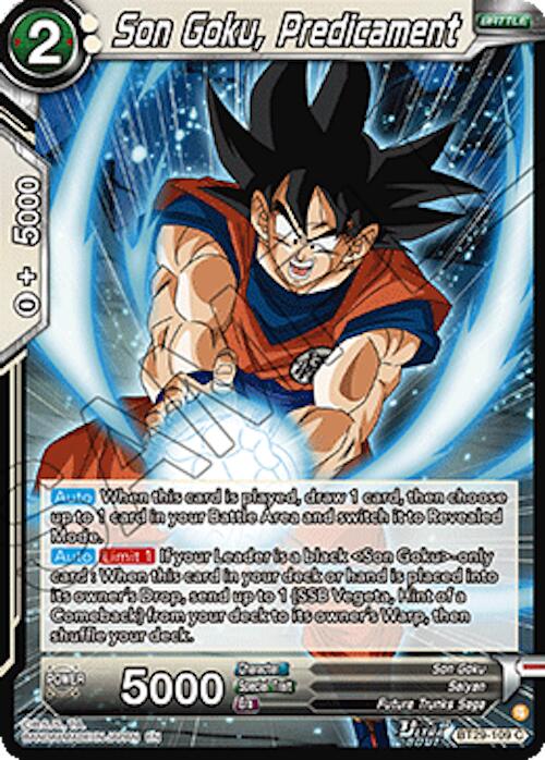 Son Goku, Predicament (BT29-109) [Fearsome Rivals] | Shuffle n Cut Hobbies & Games