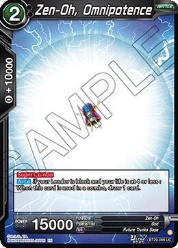 Zen-Oh, Omnipotence (BT29-099) [Fearsome Rivals] | Shuffle n Cut Hobbies & Games