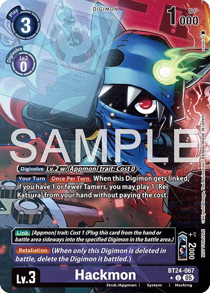 Hackmon [BT24-067] (Box Topper) [Time Stranger] | Shuffle n Cut Hobbies & Games