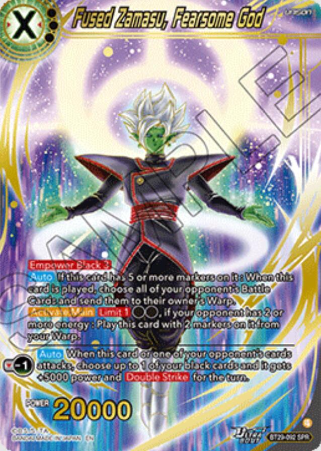 Fused Zamasu, Fearsome God (SPR) (BT29-092) [Fearsome Rivals] | Shuffle n Cut Hobbies & Games