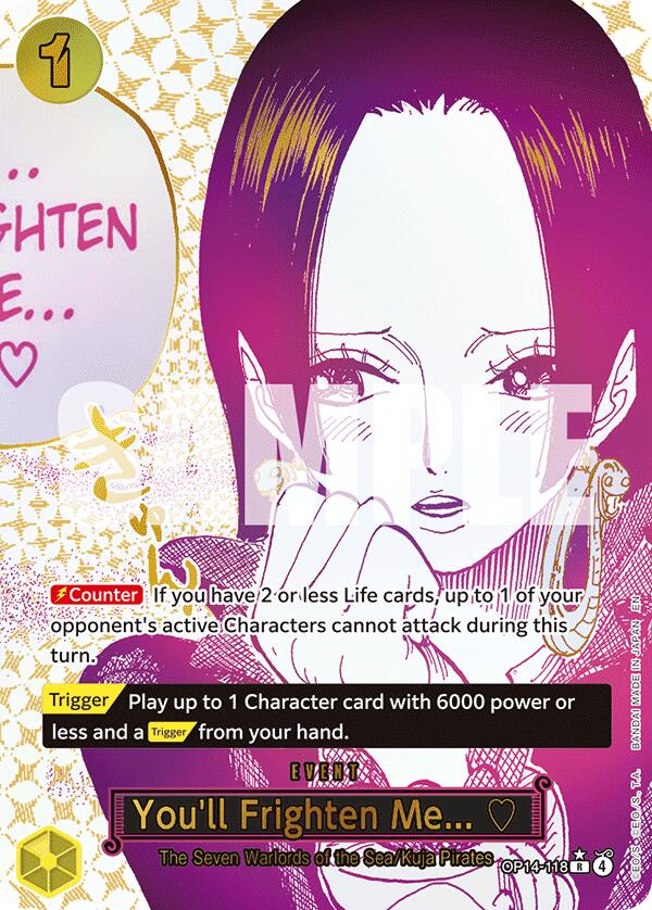 You'll Frighten Me... (Alternate Art) [The Azure Sea's Seven] | Shuffle n Cut Hobbies & Games