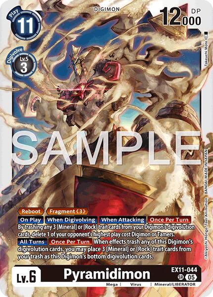 Pyramidimon [EX11-044] [Dawn of Liberator] | Shuffle n Cut Hobbies & Games
