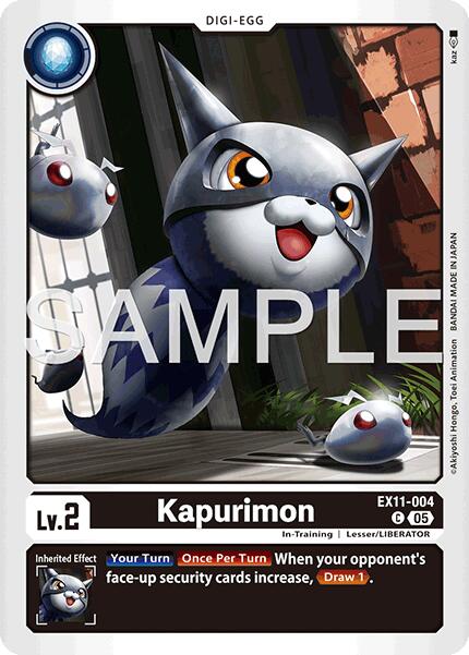 Kapurimon [EX11-004] [Dawn of Liberator] | Shuffle n Cut Hobbies & Games