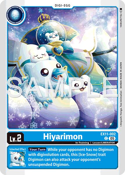 Hiyarimon [EX11-002] [Dawn of Liberator] | Shuffle n Cut Hobbies & Games