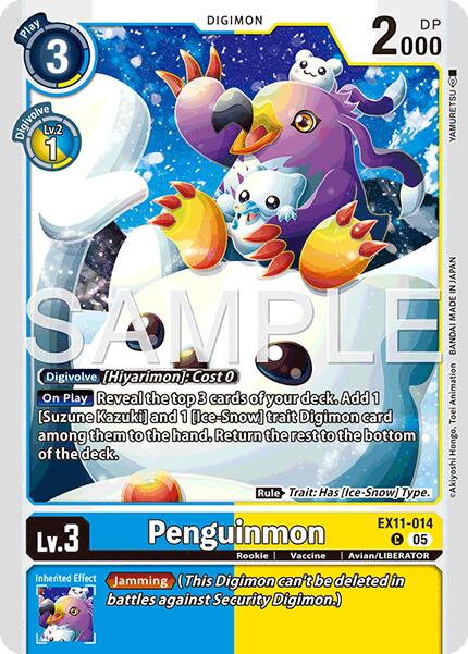 Penguinmon [EX11-014] [Dawn of Liberator] | Shuffle n Cut Hobbies & Games
