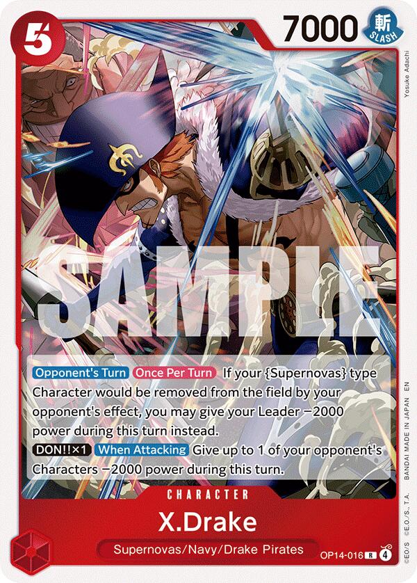 X.Drake [The Azure Sea's Seven] | Shuffle n Cut Hobbies & Games