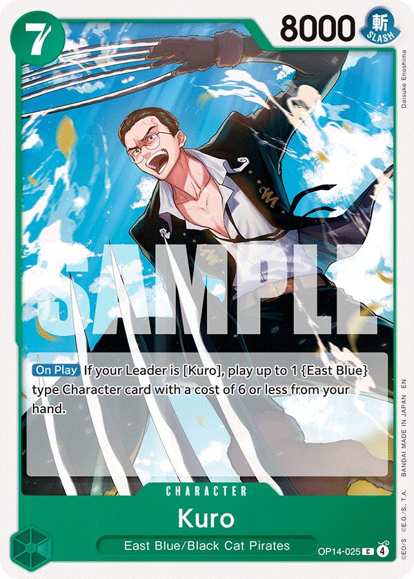 Kuro [The Azure Sea's Seven] | Shuffle n Cut Hobbies & Games