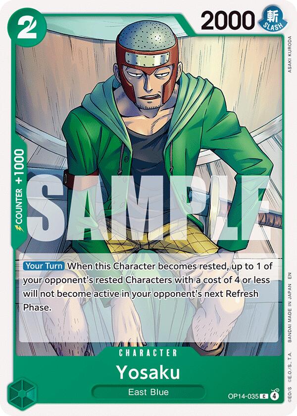 Yosaku [The Azure Sea's Seven] | Shuffle n Cut Hobbies & Games