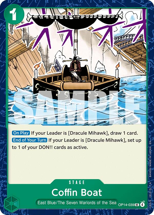 Coffin Boat [The Azure Sea's Seven] | Shuffle n Cut Hobbies & Games
