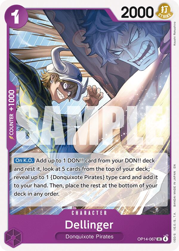 Dellinger [The Azure Sea's Seven] | Shuffle n Cut Hobbies & Games