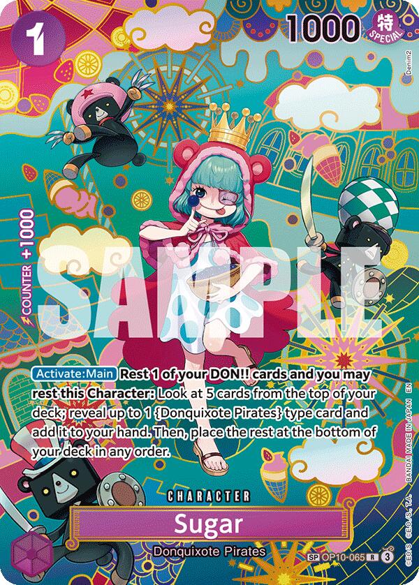 Sugar (OP10-065) (SP) [The Azure Sea's Seven] | Shuffle n Cut Hobbies & Games