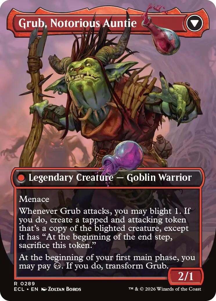 Grub, Storied Matriarch (Borderless) [Lorwyn Eclipsed] | Shuffle n Cut Hobbies & Games