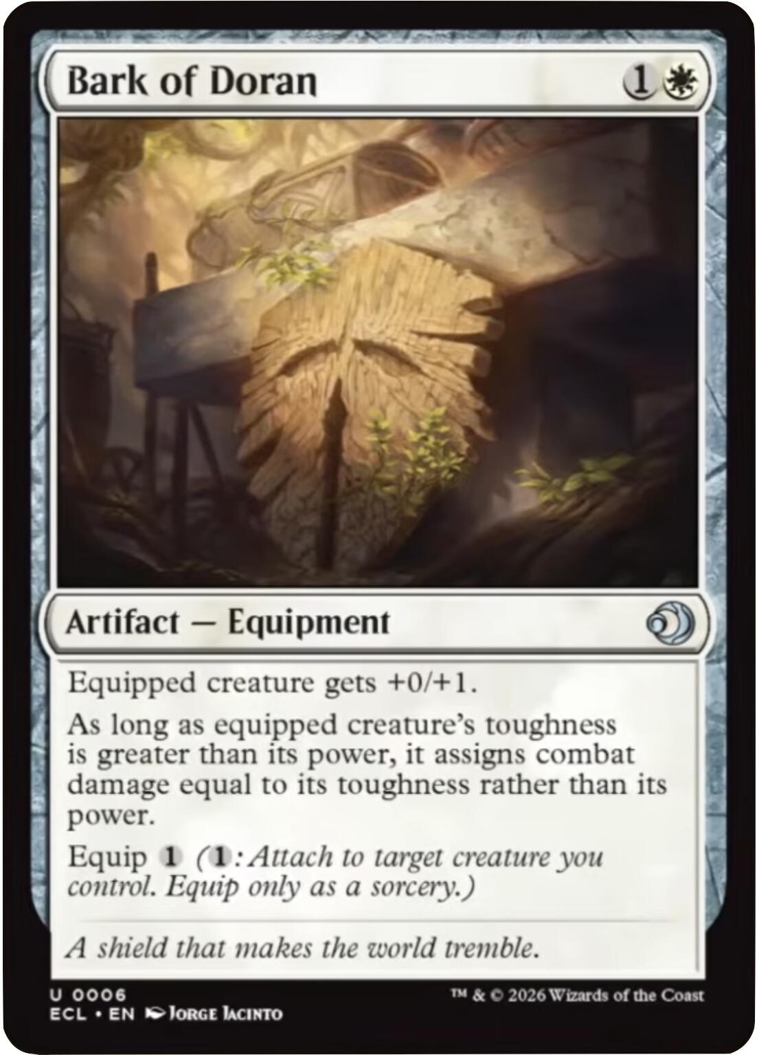 Bark of Doran [Lorwyn Eclipsed] | Shuffle n Cut Hobbies & Games