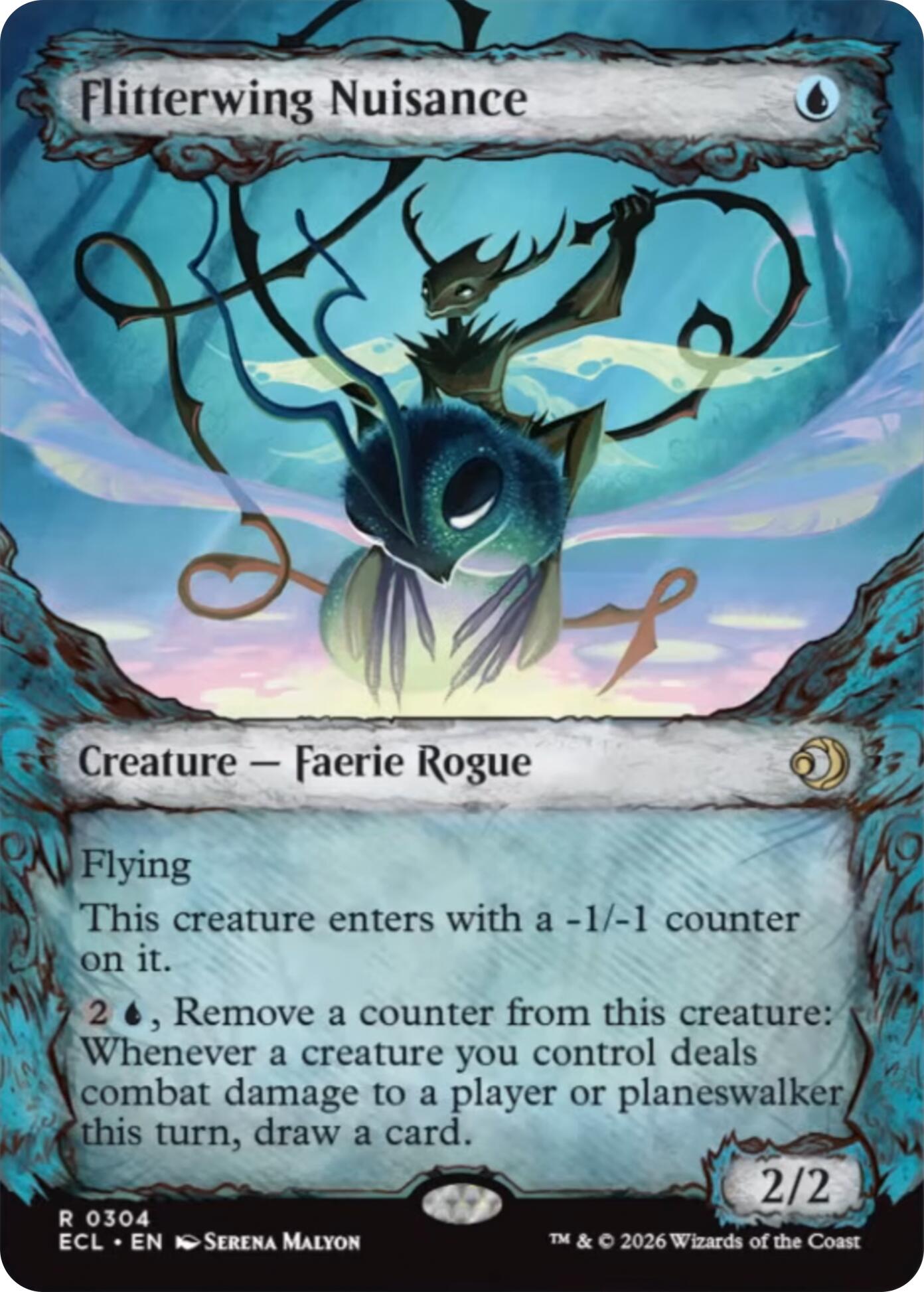 Flitterwing Nuisance (Showcase) [Lorwyn Eclipsed] | Shuffle n Cut Hobbies & Games