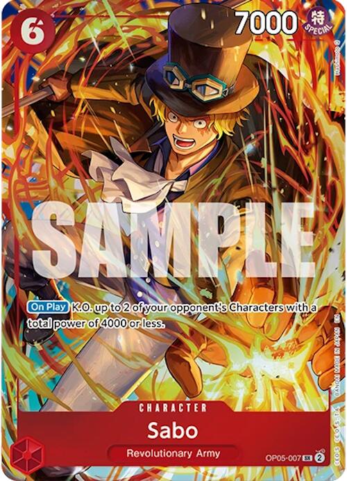 Sabo (Illustration Box Vol.5) [One Piece Promotion Cards] | Shuffle n Cut Hobbies & Games