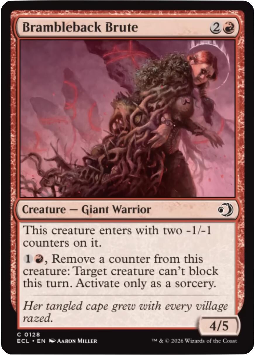 Brambleback Brute [Lorwyn Eclipsed]