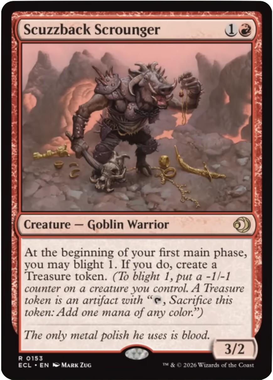 Scuzzback Scrounger [Lorwyn Eclipsed] | Shuffle n Cut Hobbies & Games