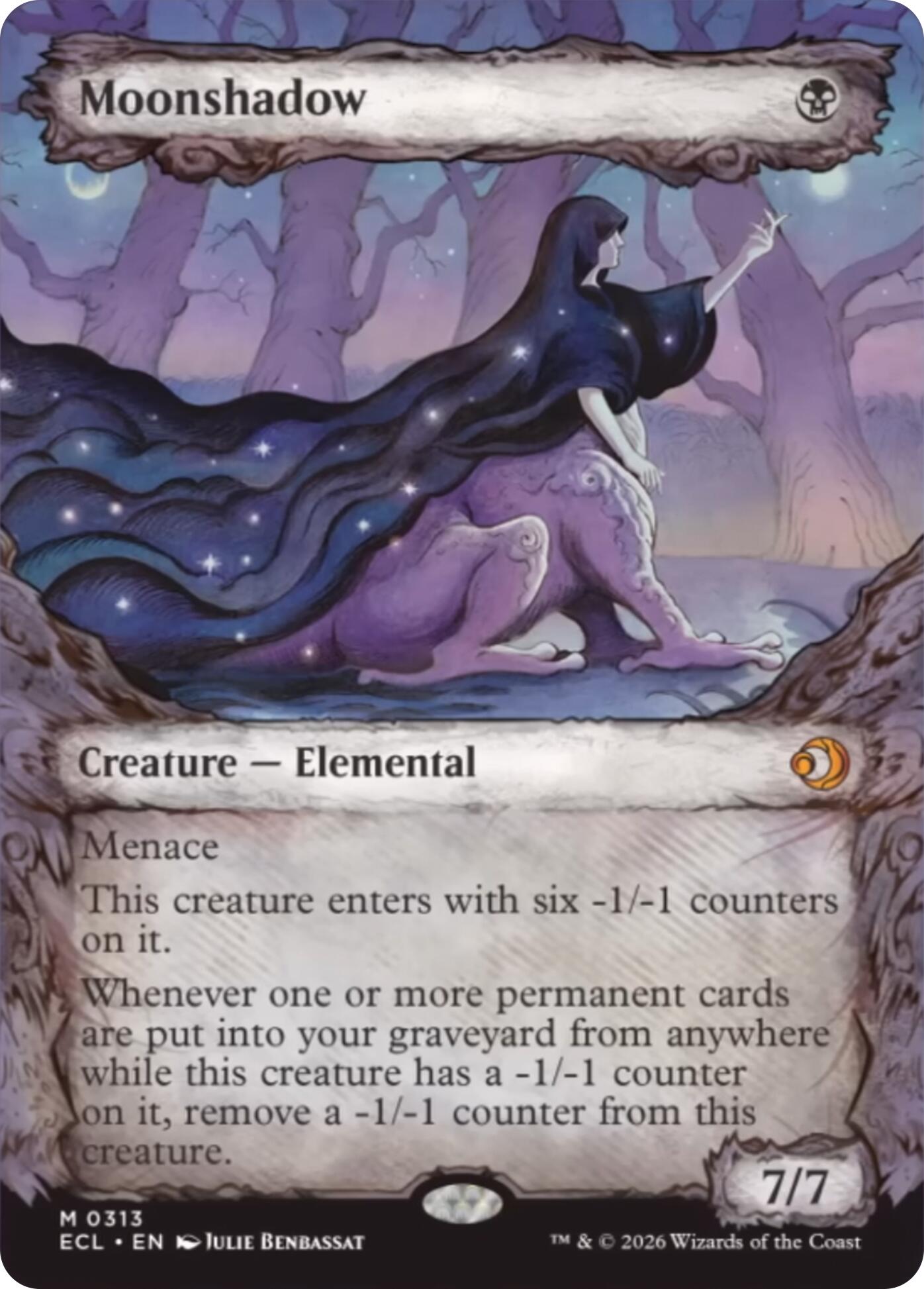 Moonshadow (0313) (Showcase) [Lorwyn Eclipsed] | Shuffle n Cut Hobbies & Games
