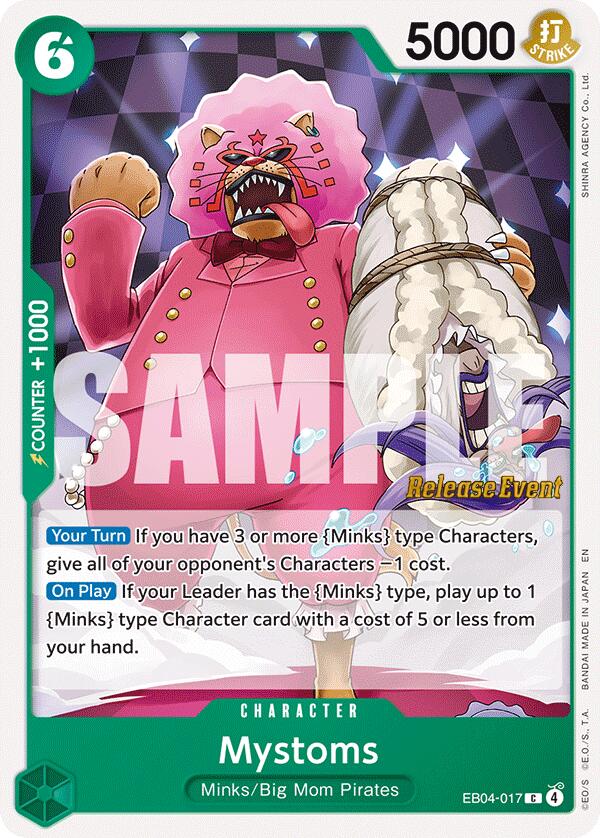 Mystoms [The Azure Sea's Seven Release Event Cards] | Shuffle n Cut Hobbies & Games