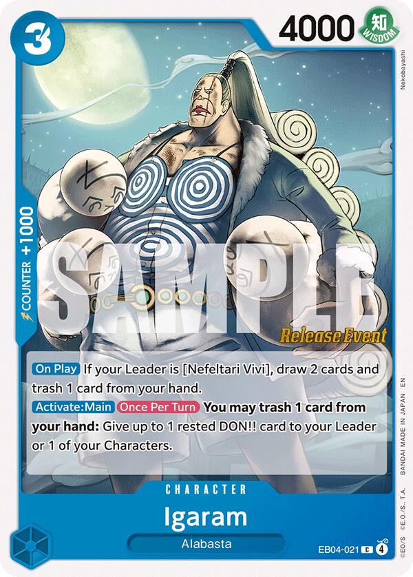 Igaram [The Azure Sea's Seven Release Event Cards] | Shuffle n Cut Hobbies & Games