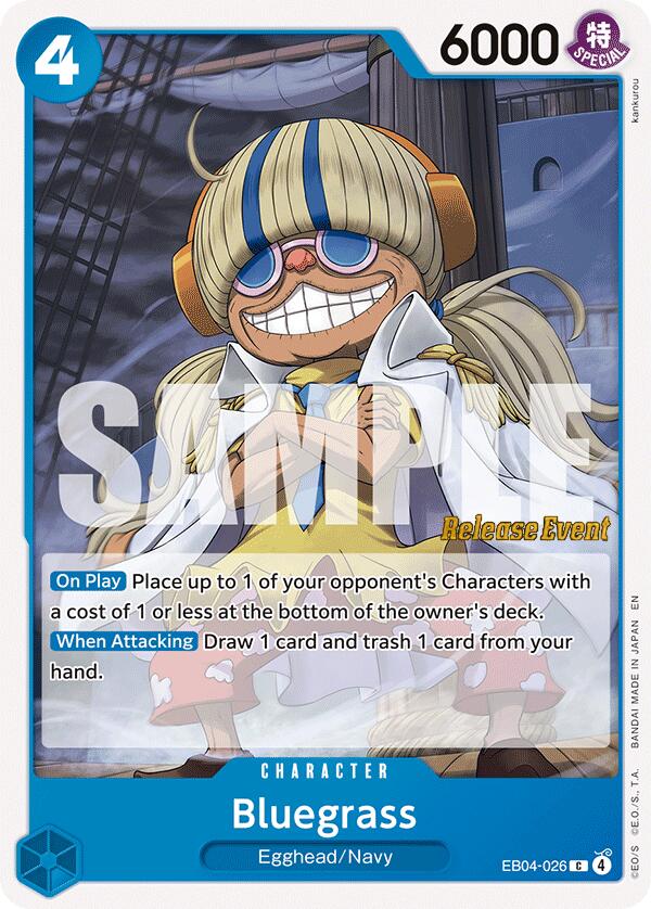 Bluegrass [The Azure Sea's Seven Release Event Cards] | Shuffle n Cut Hobbies & Games