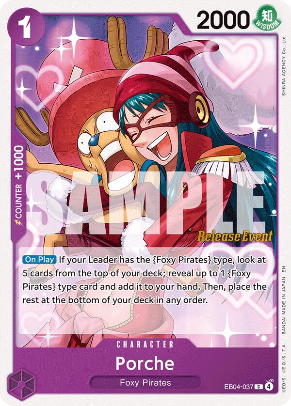 Porche [The Azure Sea's Seven Release Event Cards] | Shuffle n Cut Hobbies & Games