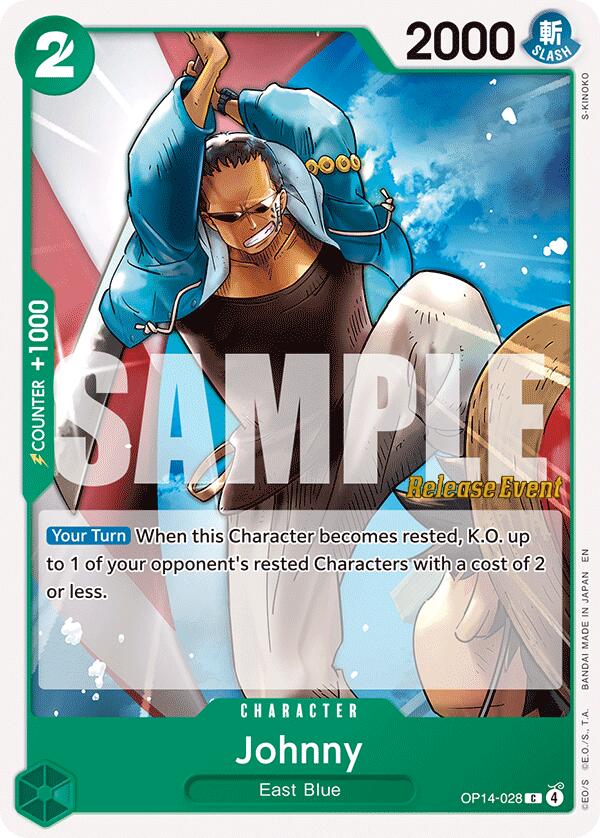 Johnny [The Azure Sea's Seven Release Event Cards] | Shuffle n Cut Hobbies & Games