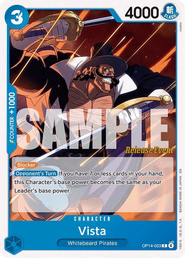 Vista [The Azure Sea's Seven Release Event Cards] | Shuffle n Cut Hobbies & Games
