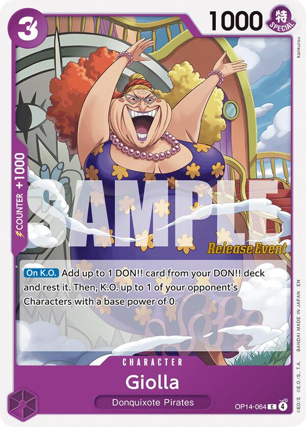 Giolla [The Azure Sea's Seven Release Event Cards] | Shuffle n Cut Hobbies & Games