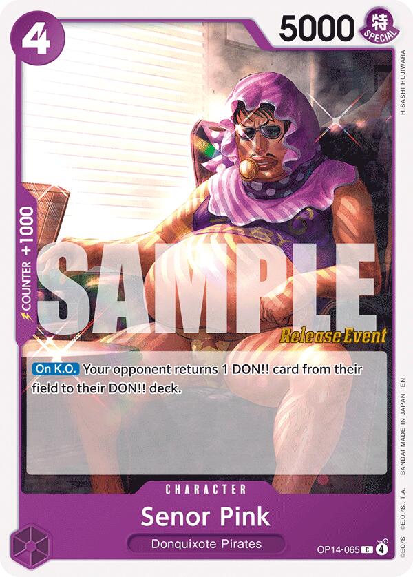 Senor Pink [The Azure Sea's Seven Release Event Cards] | Shuffle n Cut Hobbies & Games