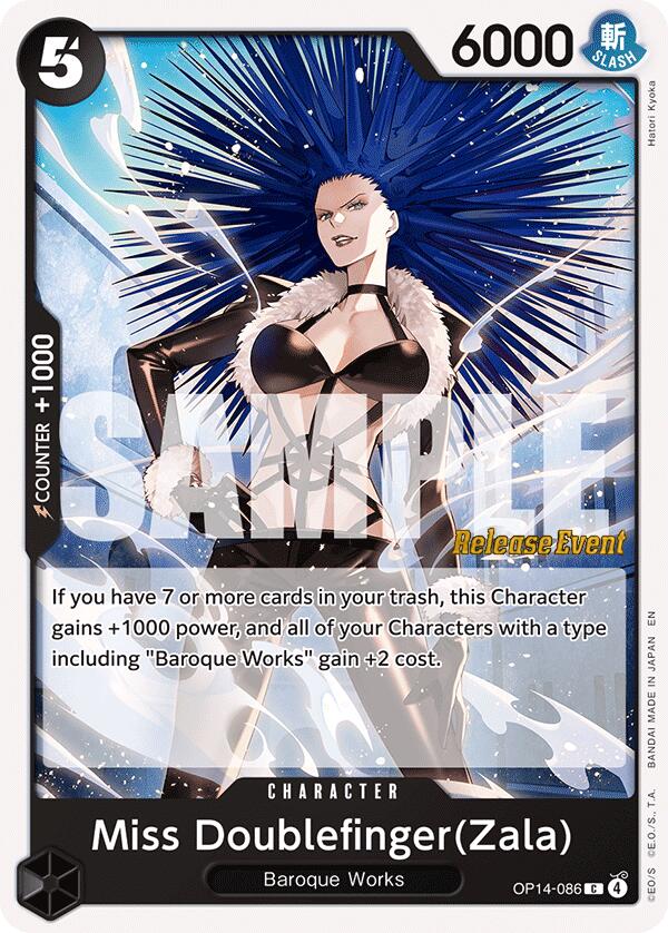 Miss Doublefinger(Zala) [The Azure Sea's Seven Release Event Cards] | Shuffle n Cut Hobbies & Games