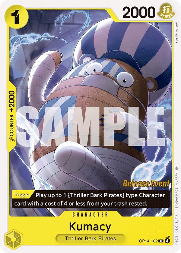 Kumacy [The Azure Sea's Seven Release Event Cards] | Shuffle n Cut Hobbies & Games