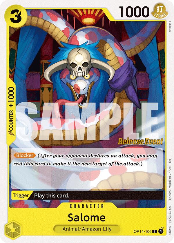 Salome [The Azure Sea's Seven Release Event Cards] | Shuffle n Cut Hobbies & Games