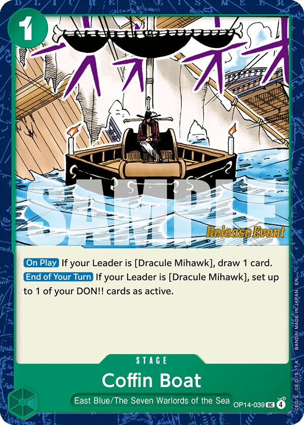 Coffin Boat [The Azure Sea's Seven Release Event Cards] | Shuffle n Cut Hobbies & Games