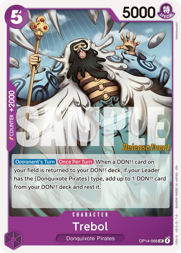 Trebol [The Azure Sea's Seven Release Event Cards] | Shuffle n Cut Hobbies & Games